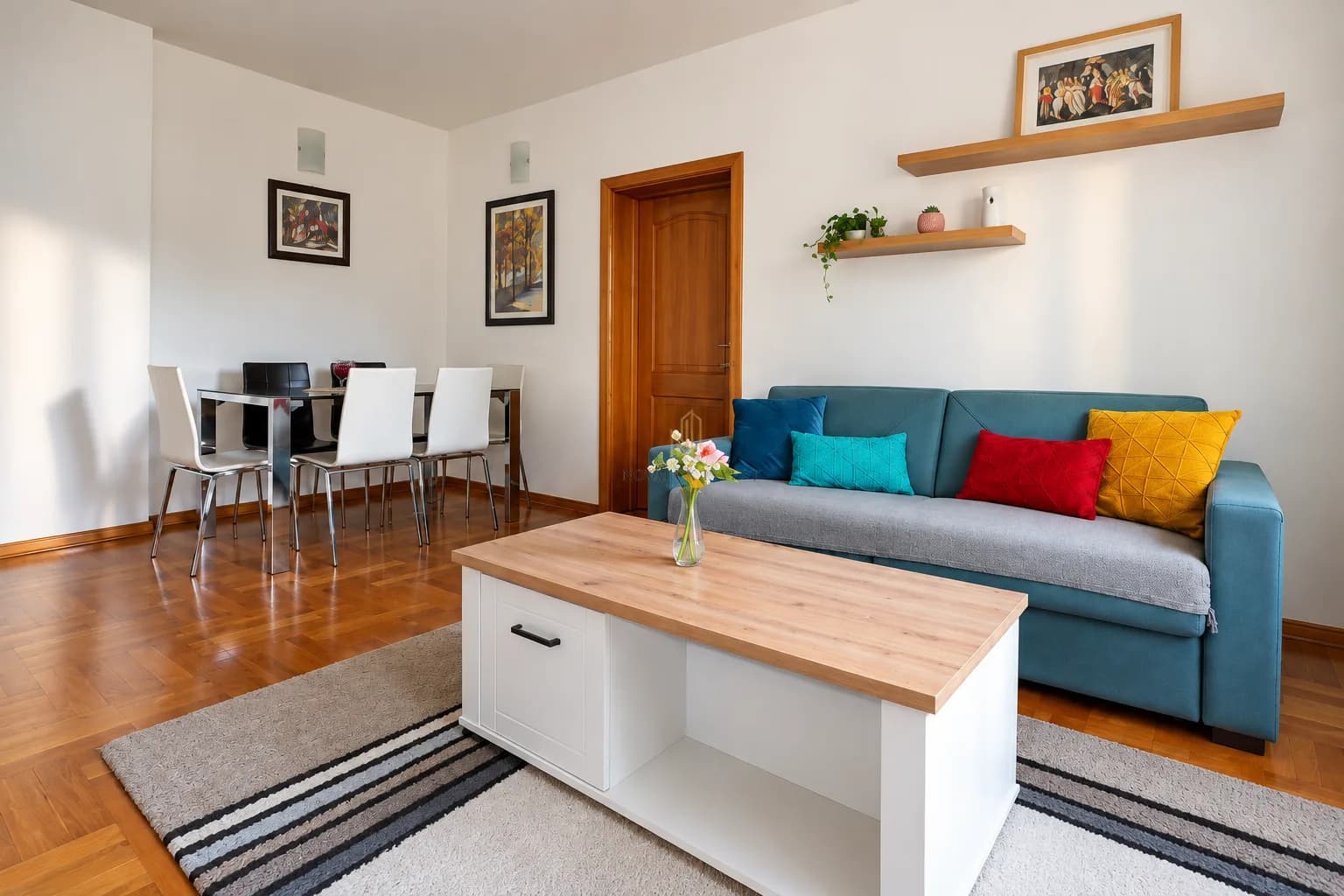 Izdavanje,dvosoban stan,55m2,Centar,Podgorica. — fotografija 1 od 9